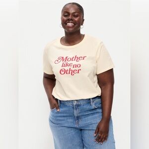 Old navy Cream Graphic Tee - Mother Like No Other